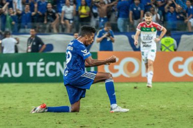 Brezilya Futbol Şampiyonası - 2. Lig: Cruzeiro - 12 Nisan 2022, Belo Horizonte, Minas Gerais, Brezilya: Brezilya 'nın Mineirao Stadyumu' nda düzenlenen Brezilya Futbol Şampiyonası 'nın ikinci turu için geçerli olan Cruzeiro ile