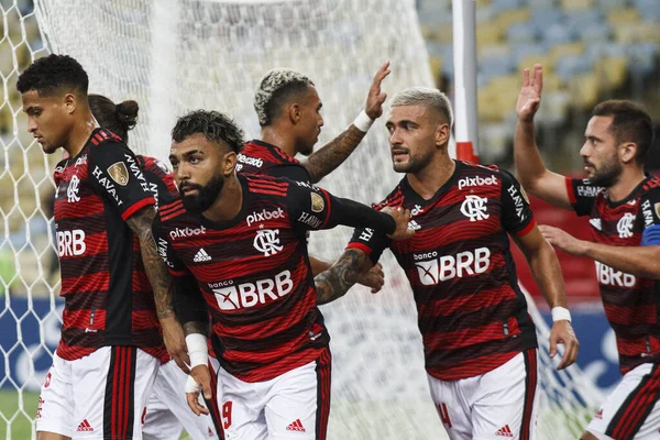 Libertadores Copa Futebol Fase Grupos Flamengo Talleres Argentina Abril 2022 — Fotografia de Stock