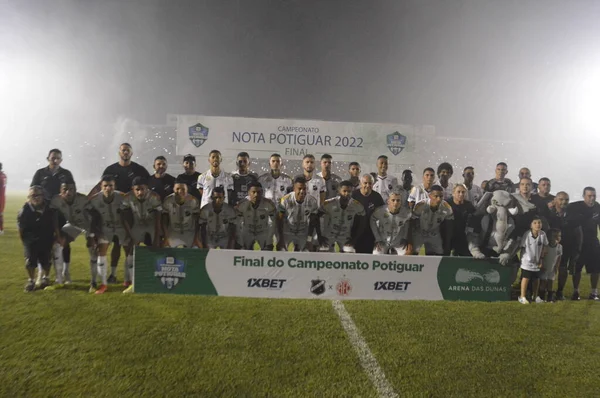 Potiguar Soccer Championship Finais Abc Und America April 2022 Natal — Stockfoto