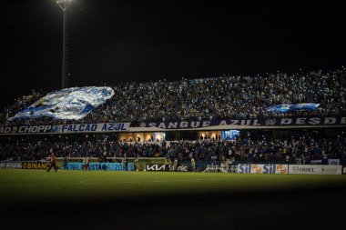 Paulista Futbol Şampiyonası - İkinci Lig Finali: Sao Bento ve Portuguesa: 14 Nisan 2022, Sorocaba, Sao Paulo, Brezilya: Sao Bento ve Portuguesa arasındaki futbol maçı, Paulista Futbol Şampiyonası - İkinci Lig - İkinci Lig 