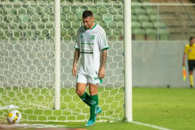 Brezilya Futbol Şampiyonası: Amerika-MG ve Juventude. Abril 16, 2022, Belo Horizonte, Minas Gerais, Brezilya: Brezilya Futbol Şampiyonası 'nın ikinci turu için geçerli olan Amerika-MG ve Juventude arasındaki futbol maçı