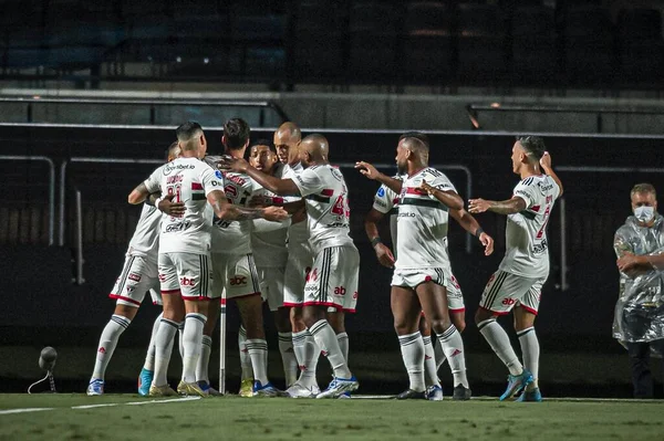 Sudamericana Soccer Cup Ομαδικό Στάδιο Σάο Πάολο Και Έβερτον Χιλή — Φωτογραφία Αρχείου