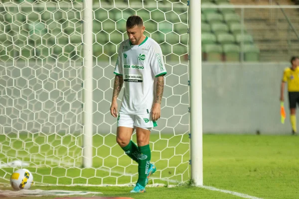 Brezilya Futbol Şampiyonası: Amerika-MG ve Juventude. Abril 16, 2022, Belo Horizonte, Minas Gerais, Brezilya: Brezilya Futbol Şampiyonası 'nın ikinci turu için geçerli olan Amerika-MG ve Juventude arasındaki futbol maçı