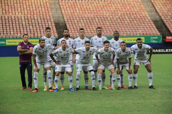 Brazilské Fotbalové Mistrovství Třetí Ligy Manaus Remo Duben 2022 Manaus — Stock fotografie