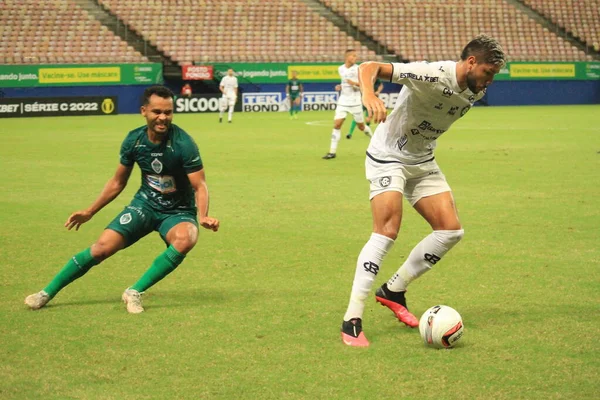 Brasilianische Fußballmeisterschaft Division Manaus Remo April 2022 Manaus Amazonas Brasilien — Stockfoto