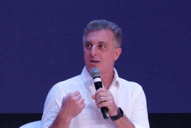 Sao Paulo 'da Favela 2022 Fuarı. 15 Nisan 2022, Sao Paulo, Brezilya: 15-17 Nisan tarihleri arasında, Expo Favela 'nın ilk baskısı gerçekleştirilir, sergi sahipleri varoşlardan girişimciler ve girişimcilerdir.