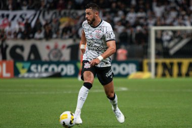 Brezilya Futbol Şampiyonası: Korintliler ve Avai. 16 Nisan 2022, Sao Paulo, Brezilya: Sao Paulo 'daki Neo Quimia Arena Stadyumu' nda 2022 Brezilya Futbol Şampiyonası 'nın ikinci turu için geçerli olan Corinthians ve Avai arasındaki futbol maçı