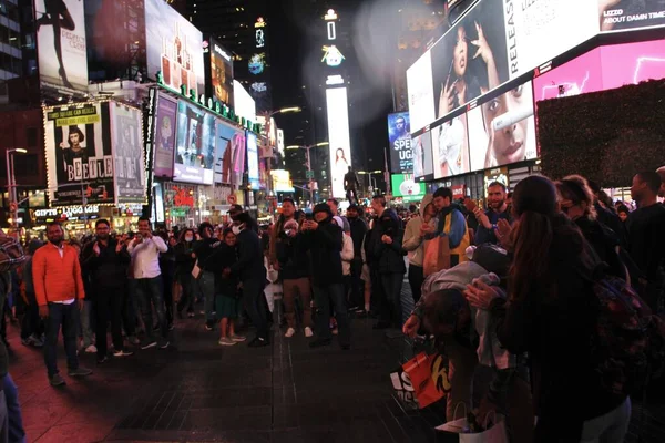 King Kong Ist Zurück Times Square April 2022 New York — Stockfoto