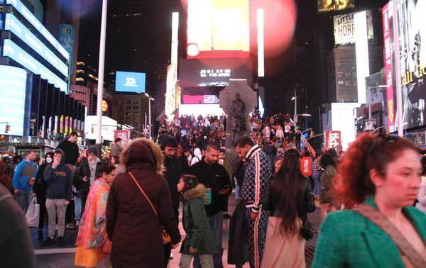 King Kong Terug Times Square April 2022 New York Usa — Stockfoto