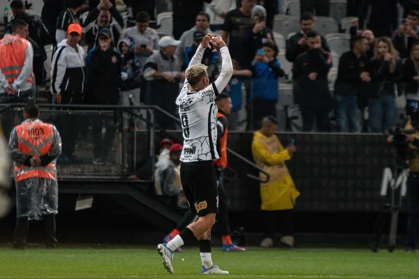 Campeonato Brasileño Fútbol Corinthians Avai Abril 2022 Sao Paulo Brasil —  Fotos de Stock