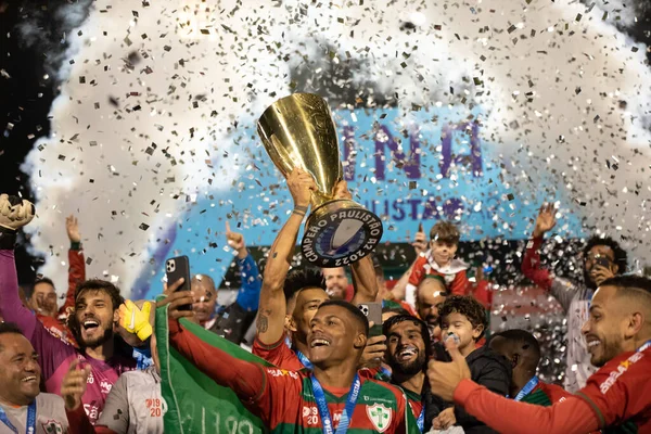 Campeonato Paulista Futebol Segunda Divisão Portuguesa São Bento Abril 2022 — Fotografia de Stock