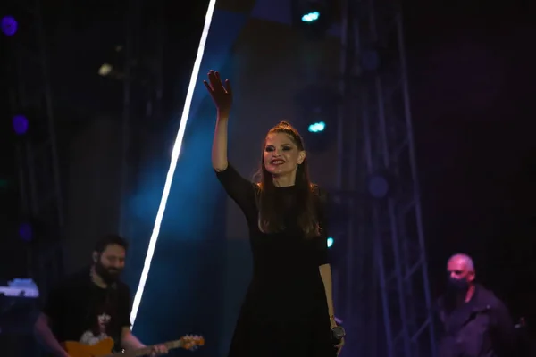 Int Festival Música Espectáculo Del Cantante Beto Lee Rock Brazil —  Fotos de Stock