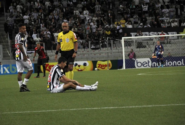 Brasilianische Fußballmeisterschaft Athletico Atletico April 2022 Curitiba Parana Brasilien Fußballspiel — Stockfoto