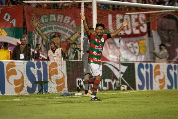 Paulista Fotboll Championship Second Division Finals Portuesa Sao Bento April — Stockfoto