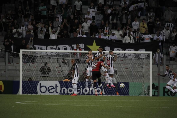 Campeonato Brasileiro Futebol Atlético Atlético Abril 2022 Curitiba Paraná Brasil — Fotografia de Stock