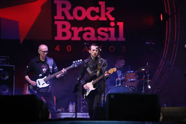 Int Music Festival Show Sångerskan Beto Lee Rock Brazil Years — Stockfoto