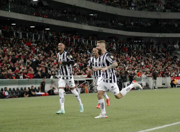 Campeonato Brasileiro Futebol Atlético Atlético Abril 2022 Curitiba Paraná Brasil — Fotografia de Stock