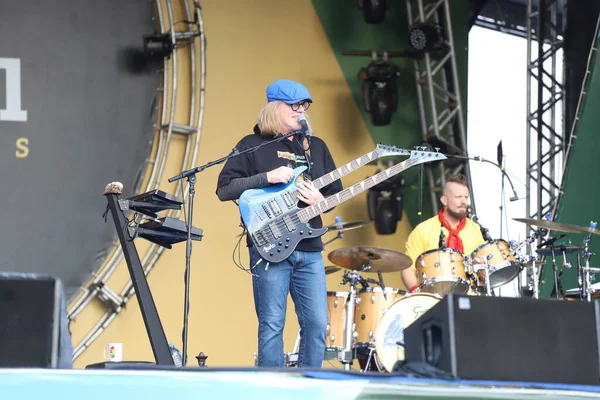 Festival Música Rock Brasil Años Espectáculo Del Cantante Humberto Gessinger — Foto de Stock