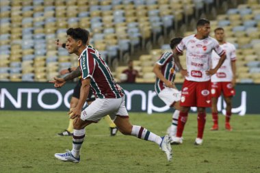 Brezilya Futbol Kupası Üçüncü Aşama: Fluminense Vila Nova 'ya karşı. 19 Nisan 2022, Fluminense ile Vila Nova-GO arasındaki futbol maçı, 19 Salı günü Rio de Janeiro 'daki Maracana Stadyumu' nda düzenlenen Brezilya Futbol Kupası 'nın Üçüncü Aşaması için geçerli.). 