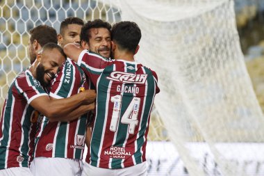 Brezilya Futbol Kupası Üçüncü Aşama: Fluminense Vila Nova 'ya karşı. 19 Nisan 2022, Fluminense ile Vila Nova-GO arasındaki futbol maçı, 19 Salı günü Rio de Janeiro 'daki Maracana Stadyumu' nda düzenlenen Brezilya Futbol Kupası 'nın Üçüncü Aşaması için geçerli.). 