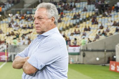 Brezilya Futbol Kupası Üçüncü Aşama: Fluminense Vila Nova 'ya karşı. 19 Nisan 2022, Fluminense ile Vila Nova-GO arasındaki futbol maçı, 19 Salı günü Rio de Janeiro 'daki Maracana Stadyumu' nda düzenlenen Brezilya Futbol Kupası 'nın Üçüncü Aşaması için geçerli.).