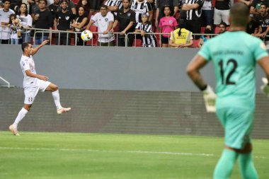 Brezilya Futbol Kupası - 3. aşama: Coritiba, Santos 'a karşı. 20 Nisan 2022, Coritiba, Parana, Brezilya: Coritiba ile Santos arasındaki futbol maçı, Brezilya Futbol Kupası - Üçüncü Aşama, Curitiba, Parana 'daki Couto Pereira Stadyumu' nda Çarşamba günü düzenlendi.