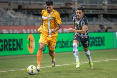 Brezilya Futbol Kupası - Üçüncü Aşama: Atletico-MG ve Brasiliense-DF. 20 Nisan 2022, Belo Horizonte, Minas Gerais, Brezilya: Brezilya Futbol Kupası için geçerli olan Atletico-MG ve Brasiliense-DF arasındaki futbol maçı 