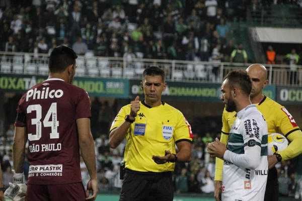 Brasilianische Fußballmeisterschaft Dritte Phase Coritiba Santos April 2022 Coritiba Parana — Stockfoto