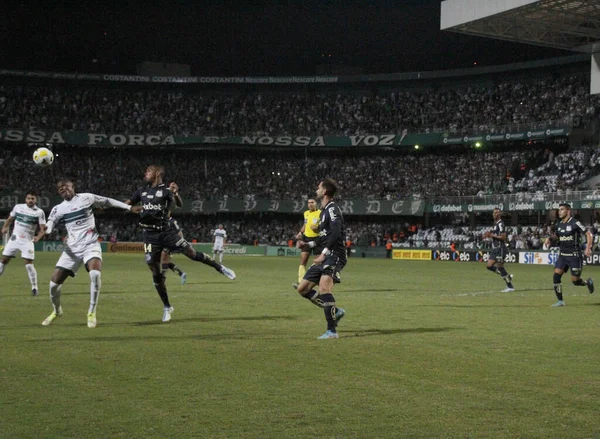 Brazílie Soccer Cup Třetí Fáze Coritiba Santos Dubna 2022 Coritiba — Stock fotografie