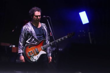 (INT) Rock Brazil 40 yıl: Brezilya 'lı şarkıcı Frejat tarafından gösterildi. 21 Nisan 2022, Sao Paulo, Brezilya: Brezilya 'da 21 Nisan Perşembe günü Latin Amerika Anıtı' nda düzenlenen Rock Brazil 40 Yılı boyunca Brezilyalı şarkıcı Frejat 'ın gösterisi. Fotoğraf: Leco Viana / TheNews2 (F