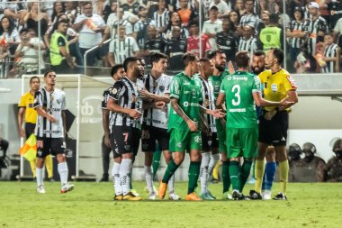 Brezilya Futbol Şampiyonası: Atletico-MG ve Coritiba. 23 Nisan 2022, Belo Horizonte, Minas Gerais, Brezilya: Brezilya 'nın Independencia Stadyumu' nda düzenlenen Brezilya Futbol Şampiyonası 'nın 3. turu için geçerli olan Atletico-MG ve Coritiba arasındaki futbol maçı,