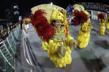 Sao Paulo Karnavalı: 22 Nisan 2022, Sao Paulo, Brezilya: Sao Paulo Karnavalı Access Group I 'in Perola Negra Samba Okul Geçit Töreni, 22 Nisan Cuma günü Sao Paulo' daki Anhembi Sambadrome 'da).