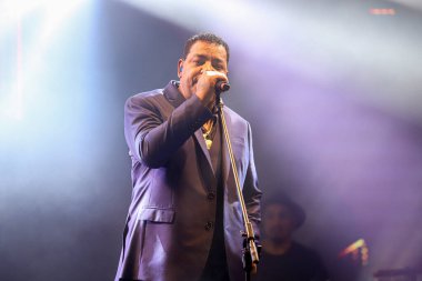 Bar Brahma Sao Paulo Karnaval Özel Grubu 'nun geçit törenlerini kutluyor. 23 Nisan 2022, Sao Paulo, Brezilya: Fiuk olarak ünlüler, iki şarkıcı Belo ve Luiz Carlos, ve Sao Paulo valisi Rodrigo Garcia, Bar Brahma 'nın kutu sallaması