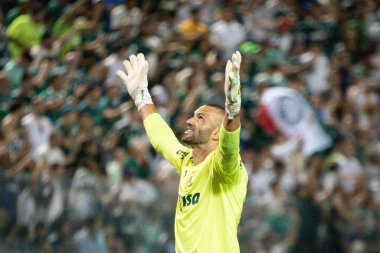 Brezilya Futbol Şampiyonası: Palmeiras ve Corinthians. 23 Nisan 2022, Barueri, Sao Paulo, Brezilya: Palmeiras ve Corinthians arasındaki futbol maçı, Arena Barueri stadyumunda düzenlenen Brezilya Futbol Şampiyonası 'nın üçüncü turu için geçerlidir.