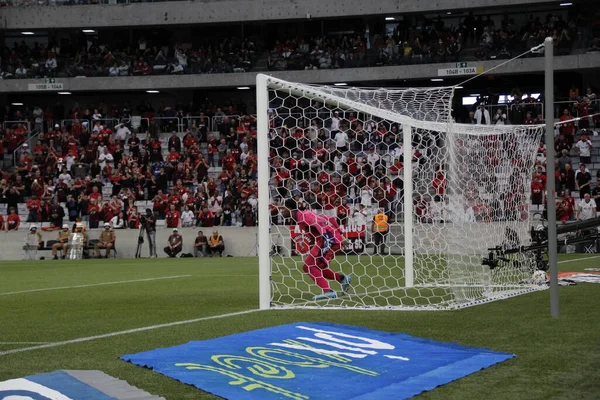 Campeonato Brasileiro Futebol Athletico Paranaense Flamengo Abril 2022 Curitiba Paraná — Fotografia de Stock