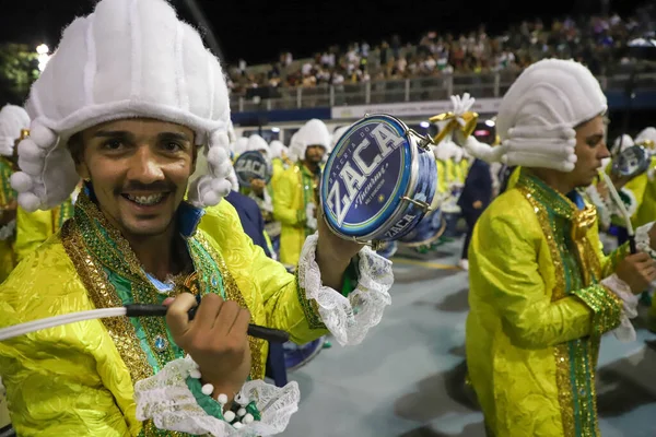 Specjalna Grupa Karnawałowa Sao Paulo Parada Szkół Academicos Tucuruvi Samba — Zdjęcie stockowe