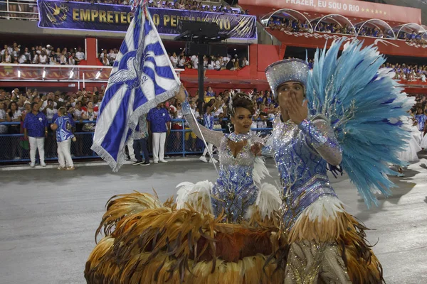 Abril 2022 Río Janeiro Brasil Desfile Escuela Samba Portela Por —  Fotos de Stock