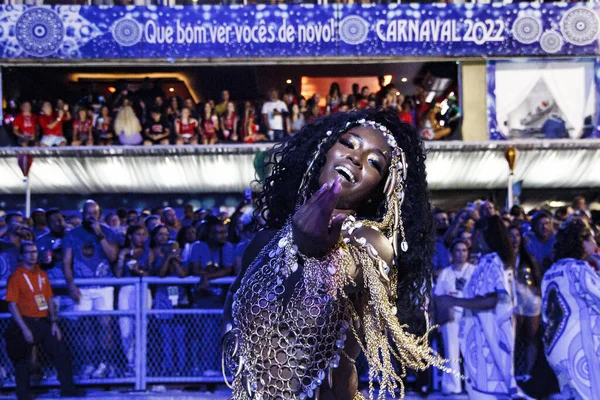 April 2022 Rio Janeiro Brazil Parade Samba School Portela Special — ストック写真