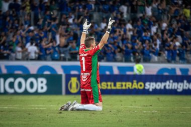 Brezilya Futbol Şampiyonası - İkinci Lig Cruzeiro ve Londrina. 26 Nisan 2022, Belo Horizonte, Minas Gerais, Brezilya: Cruzeiro ve Londrina arasındaki yatıştırıcı maçı, Brezilya Futbol Şampiyonası 'nın 4. turu için geçerlidir.