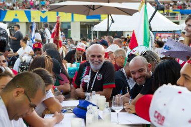 Rio de Janeiros Samba Okulları Karnaval Özel Grubu sonuçları. 26 Nisan 2022, Rio de Janeiro, Brezilya Büyük Rio Samba Okulu Rio de Janeiro Karnaval Özel Grubu 'nun şampiyonu.. 