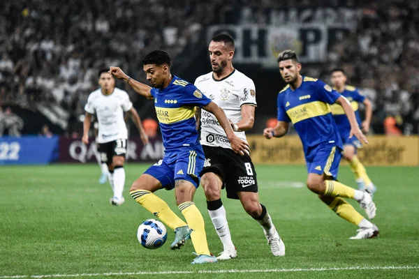 Libertadores Soccer Cup Group Stage Corinthians Boca Juniors April 2022 — Stock Photo, Image