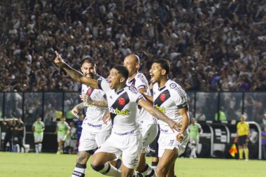 Brezilya Futbol Şampiyonası - İkinci Lig: Vasco da Gama Ponte Preta 'ya karşı. 27 Nisan 2022, Rio de Janeiro, Brezilya: Vasco da Gama ile Ponte Preta arasındaki futbol maçı, Brezilya Futbol Şampiyonası 'nın 4. turu için geçerli.