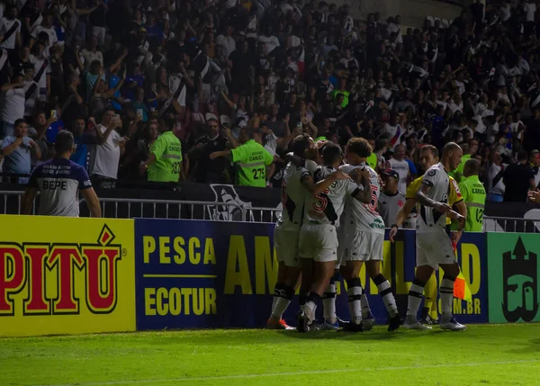 Brezilya Futbol Şampiyonası - İkinci Lig: Vasco da Gama Ponte Preta 'ya karşı. 27 Nisan 2022, Rio de Janeiro, Brezilya: Vasco da Gama ile Ponte Preta arasındaki futbol maçı, Brezilya Futbol Şampiyonası 'nın 4. turu için geçerli.