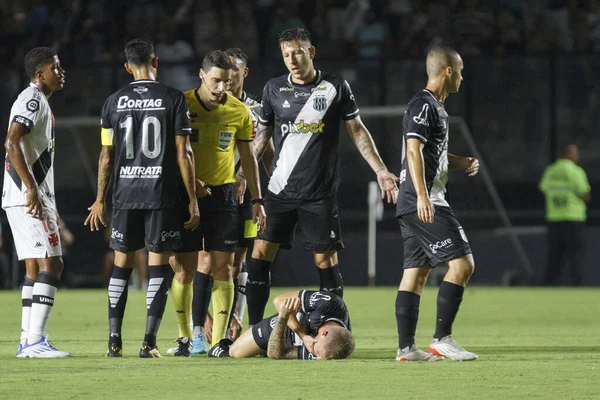 Brezilya Futbol Şampiyonası - İkinci Lig: Vasco da Gama Ponte Preta 'ya karşı. 27 Nisan 2022, Rio de Janeiro, Brezilya: Vasco da Gama ile Ponte Preta arasındaki futbol maçı, Brezilya Futbol Şampiyonası 'nın 4. turu için geçerli.