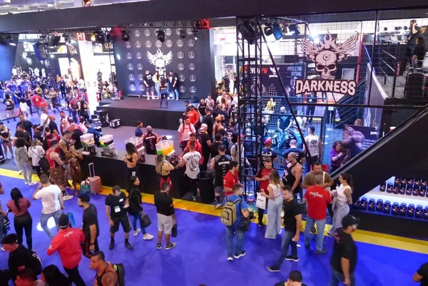 Movement Opening Sports Nutrition Bodybuilding Fitness Market Arnold Sports Festival — 스톡 사진