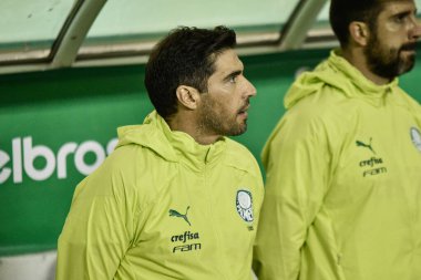 30 Nisan 2022, Barueri, Sao Paulo, Brezilya: Palmeiras ve Juazeirense arasındaki futbol maçı, 30 Cumartesi günü Barueri, Sao Paulo 'daki Arena Barueri Stadyumu' nda düzenlenen Brezilya Futbol Kupası 'nın üçüncü etabı için geçerli.). 