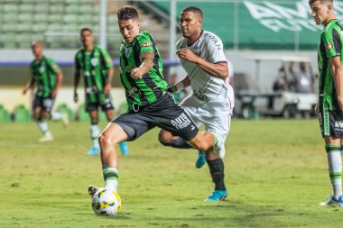 Brezilya Futbol Şampiyonası: Amerika Mineiro ve Athletico Paranaense. 30 Nisan 2022, Sao Paulo, Brezilya: Amerika Mineiro ve Athletico Paranaense arasındaki futbol maçı, Brezilya Futbol Şampiyonası 'nın dördüncü turu için geçerli.