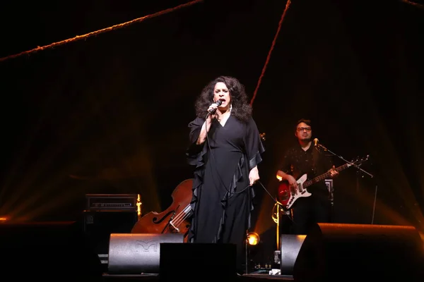 Show Brazilian Singer Gal Costa Opening Temporary Space Holding Events —  Fotos de Stock