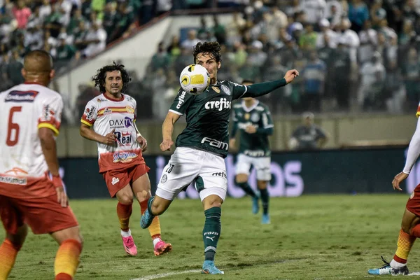 Abril 2022 Barueri São Paulo Brasil Partida Futebol Entre Palmeiras — Fotografia de Stock