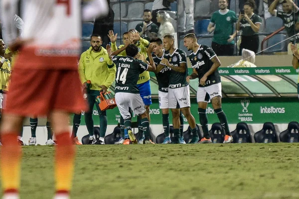 April 2022 Barueri Sao Paulo Brazil Soccer Match Palmeiras Juazeirense — ストック写真